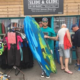 Custom Boards Hire thumbnail image, ran by Slide & Glide Surfshop