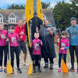 SUP Lesson & Hire thumbnail image, ran by Bude Surfing Experience