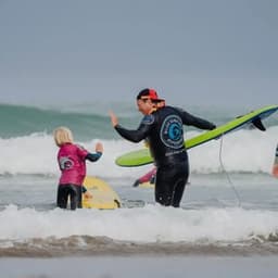 Surfing Group Lesson thumbnail image, ran by Bude Surfing Experience
